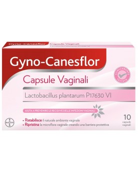 GYNOCANESFLOR 10CPS VAGINALI