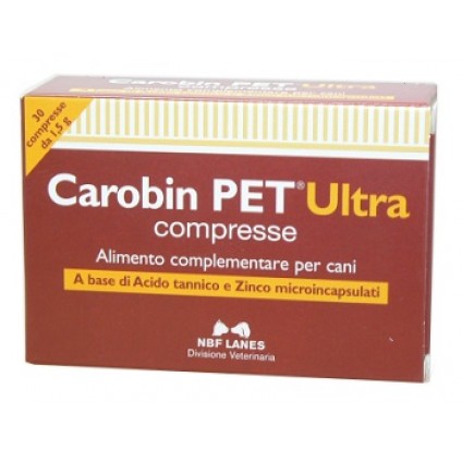 CAROBIN PET ULTRA BLISTER 30 COMPRESSE APPETIBILI