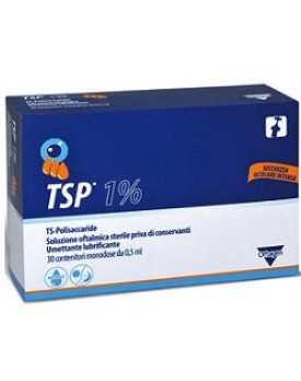 TSP 1% SOLUZIONE OFTALMICA UMETTANTE LUBRIFICANTE 30 FLACONCINI MONODOSE 0,5 ML