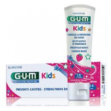 GUM KIDS DENTIF2/6FLUOR 500PPM