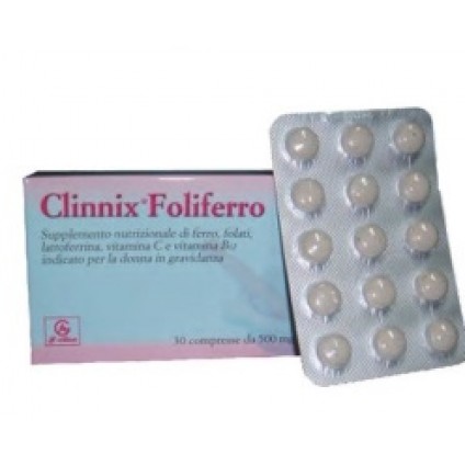 CLINNIX Foliferro 30 Cpr 500mg