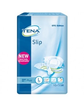 TENA SLIP PLUS PANN L 10PZ