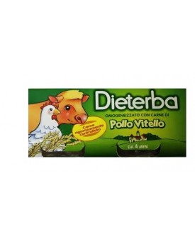 OMO DIET.Vitello-Pollo 3x80g