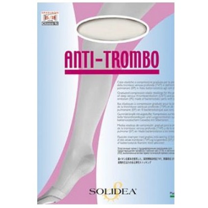 ANTITROMBO SOLIDEA CALZA BIANCO MEDIUM