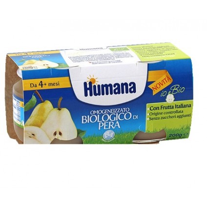 OMO HUMANA Pera 2x100g