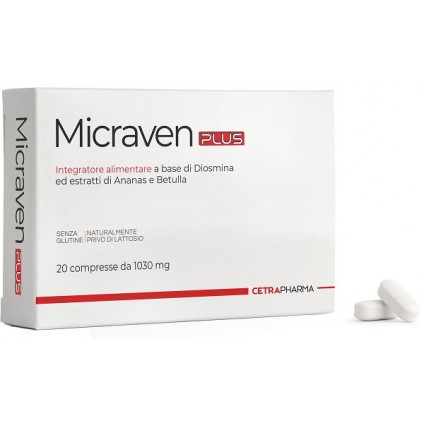 MICRAVEN Plus 20 Cpr 1030mg