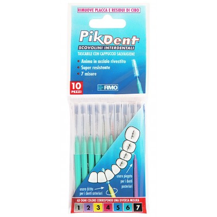 PIKDENT Scov.6 Verde 1mm 10pz