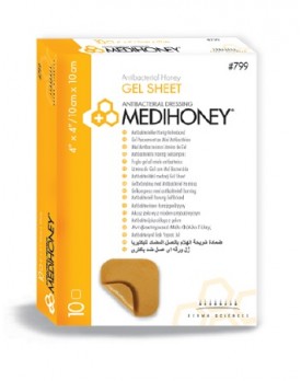 MEDIHONEY Med.Gel Sheet10x10