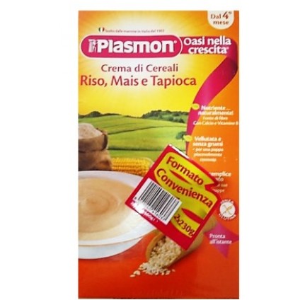 PLASMON Cer.Riso/Ma/Tap.2x230g