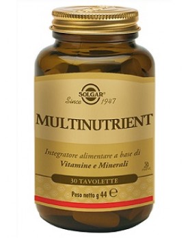 MULTINUTRIENT SOLGAR 30TAV