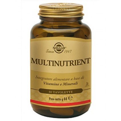 MULTINUTRIENT SOLGAR 30TAV