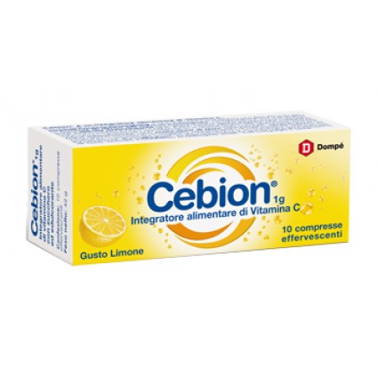 CEBION EFFERVESCENTE VITAMINA C LIMONE 10 COMPRESSE