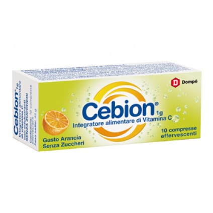 CEBION EFFERVESCENTE VIT C SENZA ZUCCHERO 10 COMPRESSE