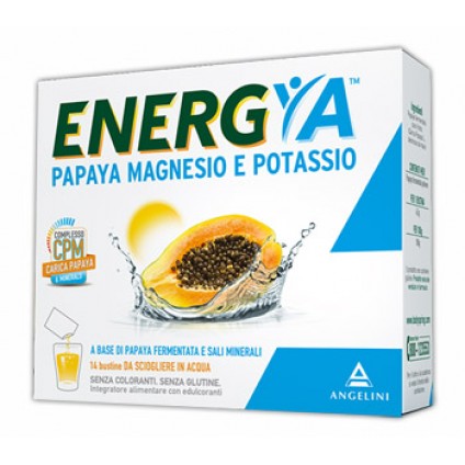 ENERGYA PAPAYA MAGNESIO POTASSIO 14 BUSTINE