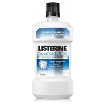 LISTERINE ADVANCE WHITE 500ML