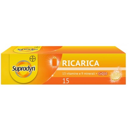 SUPRADYN RICARICA 15 COMPRESSE EFFERVESCENTI