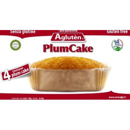 AGLUTEN PLUM CAKE 4 X 40 G