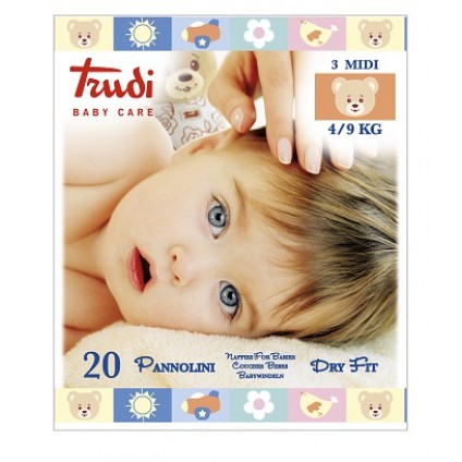 TRUDI BABY C PANN DF MID 4/9KG