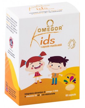 OMEGOR KIDS 60 CAPSULE MASTICABILI