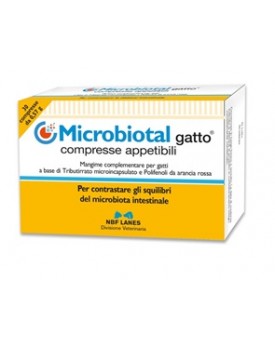MICROBIOTAL GATTO BLISTER 30 COMPRESSE APPETIBILI