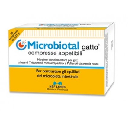 MICROBIOTAL GATTO BLISTER 30 COMPRESSE APPETIBILI