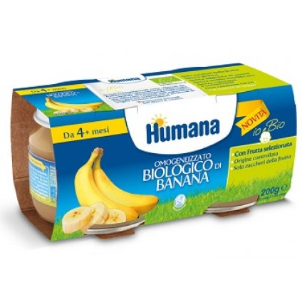 OMO HUMANA Banana 2x100g