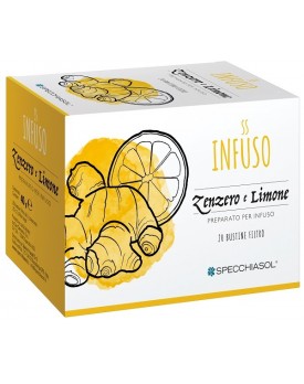 INFUSO TISANA ZENZERO + LIMONE 20 FILTRI