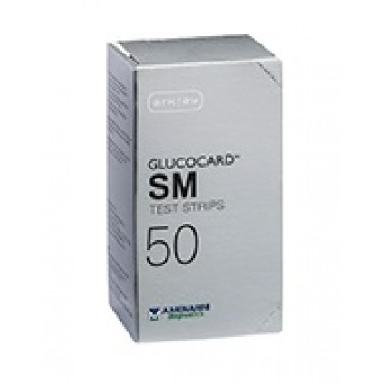 GLUCOCARD SM Test Strips 50pz