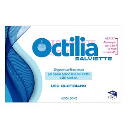 OCTILIA SALVIETTE PERIOCULARI 20 GARZE