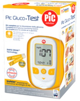 PIC GLUCOTEST KIT GLUCOMETRO