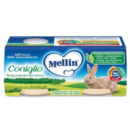 OMO MELLIN Coniglio 2x120g