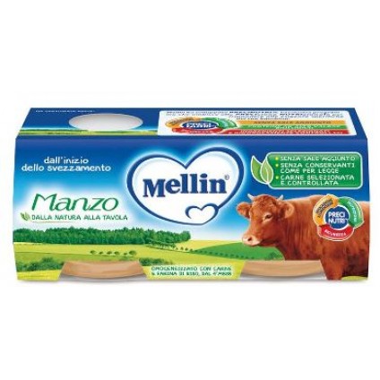 OMO MELLIN Manzo 2x120g