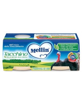 OMO MELLIN Tacchino 2x120g