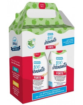 NOVA100 DRENANTE FORTE LIGHT CON ALOE 300+300 ML