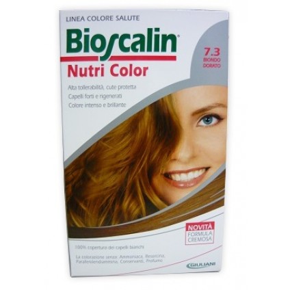 BIOSCALIN NUTRI COLOR 7,3 BIONDO DORATO SINCROB 124 ML