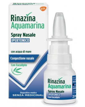 RINAZINA AQUAMARINA SPRAY NASALE IPERTONICO CON EUCALIPTO 20 ML