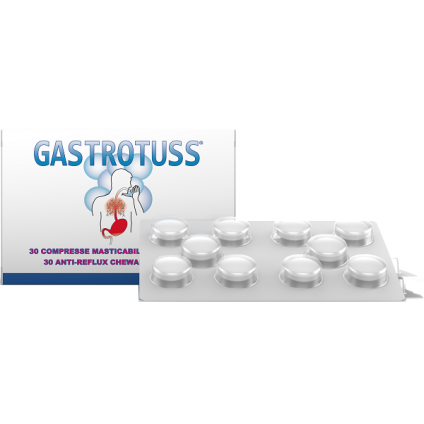 GASTROTUSS ANTIREFLUSSO 30 COMPRESSE MASTICABILI