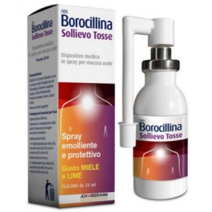 NEOBOROCILLINA SOLLIEVO TOSSE SPRAY 20 ML