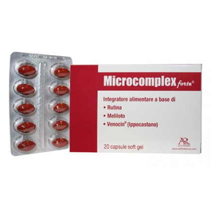 MICROCOMPLEX FORTE 20 CAPSULE SOFTGEL