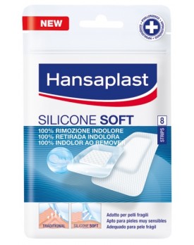 HANSAPLAST CEROTTO SILICONE SOFT 8 PEZZI