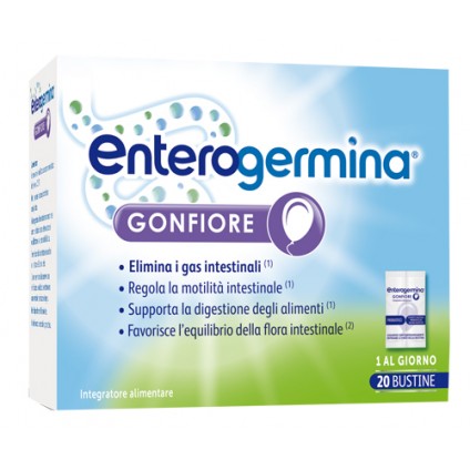 ENTEROGERMINA GONFIORE 20 BUSTINE BIPARTITE