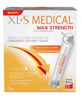 XLS MEDICAL MAX STRENGTH 60 STICK OROSOLUBILI