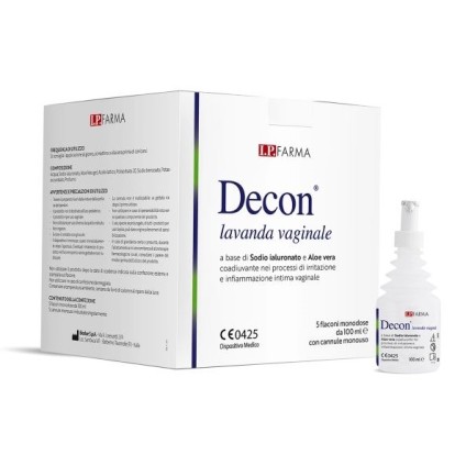 DECON LAVANDA VAGINALE 5 FLACONI DA 100 ML