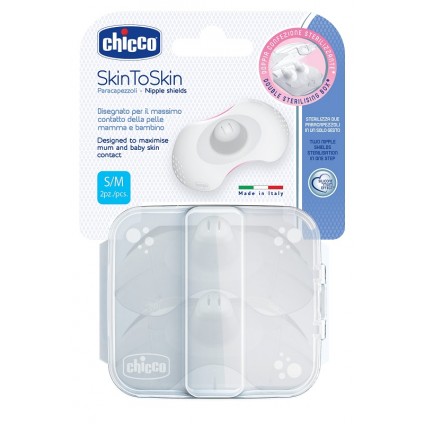 CHICCO PARACAPEZZOLI SILICONE SMALL