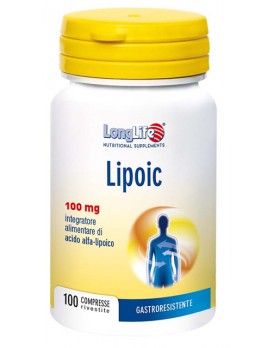 LONGLIFE LIPOIC 100mg 100Cps