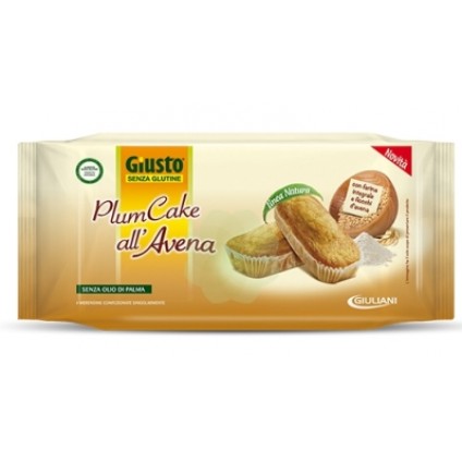 GIUSTO S/G Plumcake Avena 180g