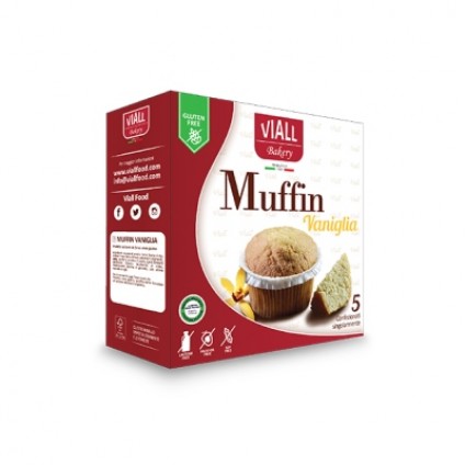 VIALL Muffin Vaniglia 175g