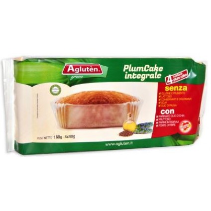 AGLUTEN PLUM CAKE INTEGRALE 160 G