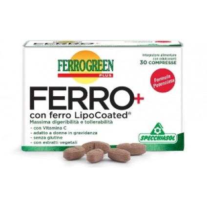 FERROGREEN PLUS FERRO+ 30 COMPRESSE