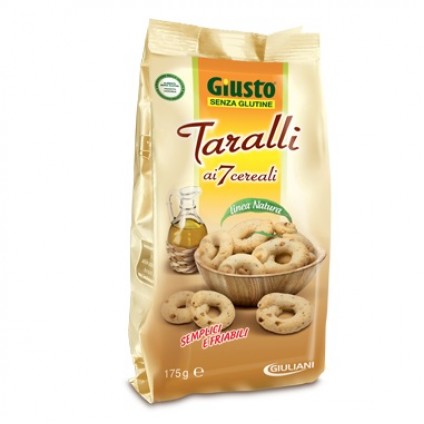 GIUSTO S/G Taralli 7 Cer.175g